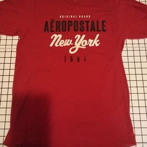 Aeropostale t-shirt sz small red
